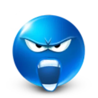 😤 emoji crazy goofy Telegram sticker 10 of 63