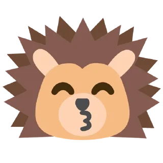 🌟 emoji Aether the hedgehog Telegram sticker 23 of 109