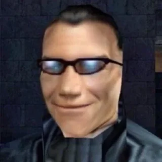 🙂 emoji Deus Ex Was Right Telegram sticker 13 of 59