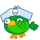 👏 emoji Jack the Parrot Telegram sticker 22 of 25