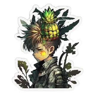 🍍 emoji MJ.Hum.AnanasSticks Telegram sticker 14 of 48