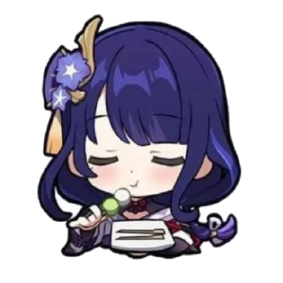 😌 emoji Геншин Telegram sticker 18 of 105