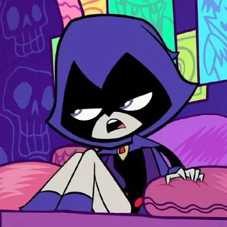 😤 emoji raven Telegram sticker 21 of 42