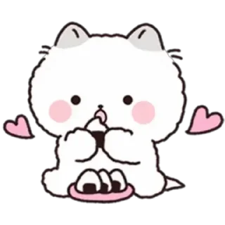 🍙 emoji fluffy Telegram sticker 15 of 30