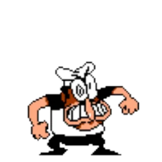 Sticker from Peppino by @pizzza_tower