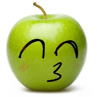 😘 emoji 🍏 Telegram sticker 11 of 28