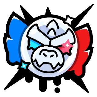 🔵 emoji buzz godzilla pins Telegram sticker 24 of 30