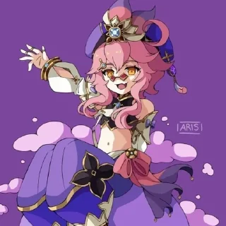 👾 emoji (  ✿𝆬  )  𓈒 𝗗𝗼𝗿𝗶 Telegram sticker 21 of 34