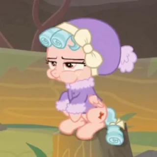 😑 emoji Cozy Glow | @MLP_AnimatedStickers Telegram sticker 10 of 46