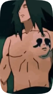😉 emoji Madara Uchiha Telegram sticker 12 of 30