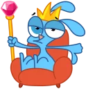 👑 emoji Robert Telegram sticker 17 of 30