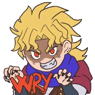 😈 emoji jojo Telegram sticker 7 of 120
