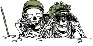 👀 emoji @TVstickers Skeleton Telegram sticker 16 of 27