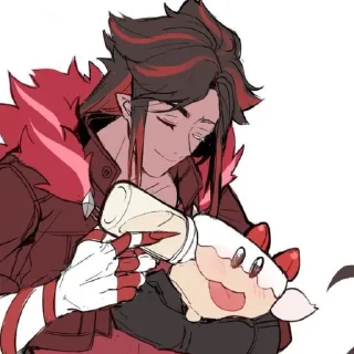 😊 emoji Ред Вельвет лучши Telegram sticker 8 of 120