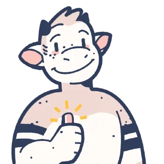 👍 emoji shitpostingToshi Telegram sticker 11 of 50