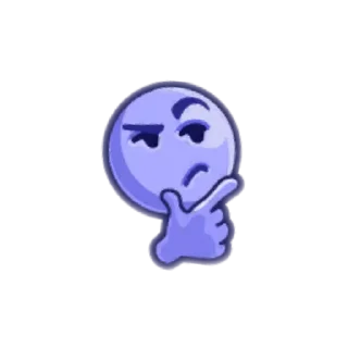 🤔 emoji Sims Pack by @TheSimya Telegram sticker 18 of 83