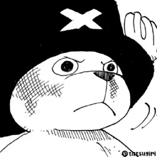 😡 emoji Chopper Telegram sticker 21 of 23