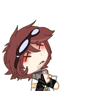 ☠ emoji Саша и Хояо Telegram sticker 19 of 74