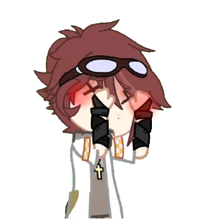 🥵 emoji Саша и Хояо Telegram sticker 20 of 74