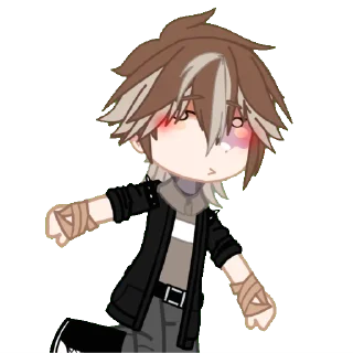 😏 emoji Саша и Хояо Telegram sticker 23 of 74