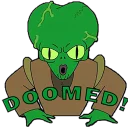Sticker from Futurama