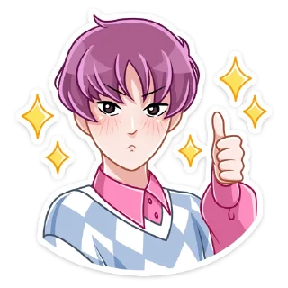👍 emoji Луис (@TgSticker) Telegram sticker 15 of 48