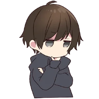 🤔 emoji Menhera Kun Pt.2 @jp_stickers Telegram sticker 21 of 40