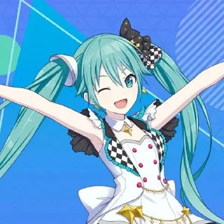 😄 emoji микуша @projectsekaicat Telegram sticker 20 of 119