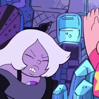 😳 emoji Amethyst by @createvety Telegram sticker 8 of 35