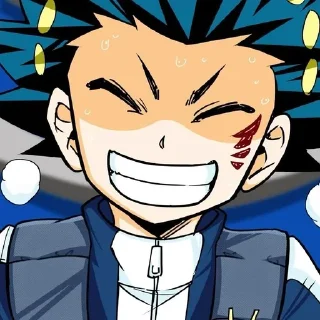 😁 emoji Beyblade burst FOREVER Telegram sticker 18 of 99