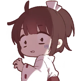 😱 emoji Рыжая-чан @Nyasticks Telegram sticker 17 of 33