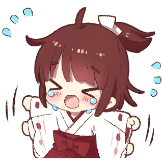 😭 emoji Рыжая-чан @Nyasticks Telegram sticker 16 of 33