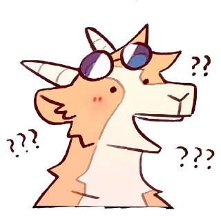❓ emoji Duncan & Eddie Telegram sticker 6 of 69