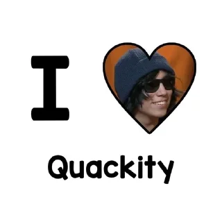 Sticker from quackity!! [by @nichgirin] ::