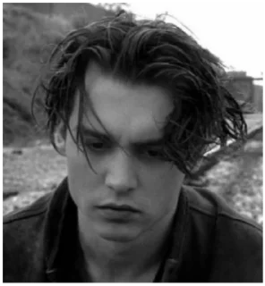 Sticker from Johnny Depp