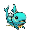 😁 emoji @whale Telegram sticker 1 of 27