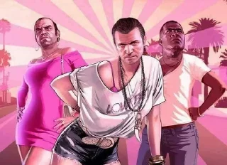 💗 emoji grand theft auto 5 💘 Telegram sticker 14 of 57