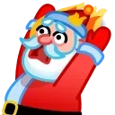 🔥 emoji Santa Emoji @xkysluv Telegram sticker 18 of 40