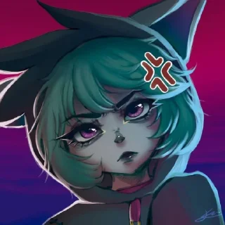 😠 emoji MEGA Stickers Telegram sticker 7 of 104