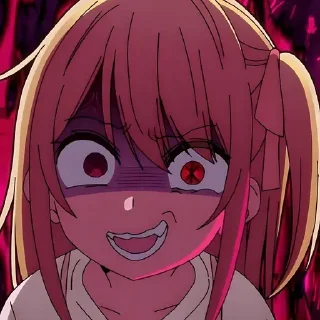 😈 emoji Руби @anime_sticks Telegram sticker 16 of 20