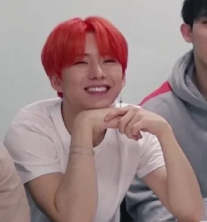 🥰 emoji Monsta X 
the only Telegram sticker 17 of 41