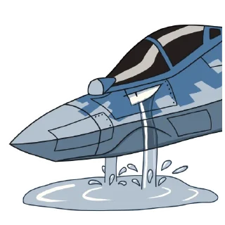Sticker from SU-57