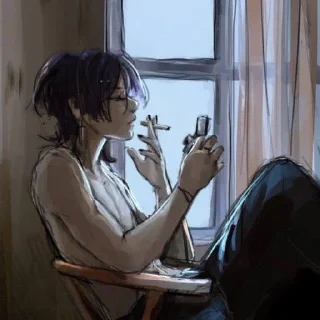 🚬 emoji 𝐤𝐮𝐧𝐢𝐤𝐮𝐳𝐮𝐬𝐡𝐢 Telegram sticker 6 of 29