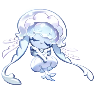 Sticker from Frilled Jellyfish cookie