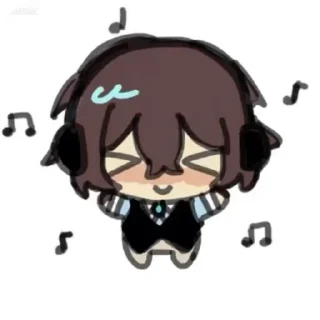 👄 emoji Дазай Telegram sticker 5 of 39