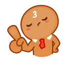 ☝️ emoji Пряня @foxdizignerlife Telegram sticker 6 of 27