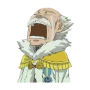 😭 emoji @animesticks :: Мастер Макаров (Хвост Феи) Telegram sticker 8 of 22