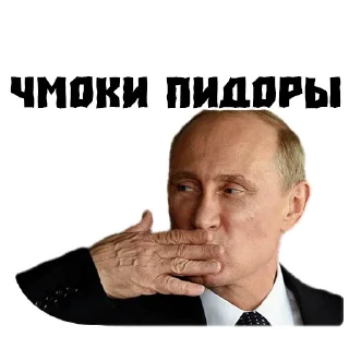😘 emoji (@StickersHyickers) Путин Telegram sticker 17 of 24