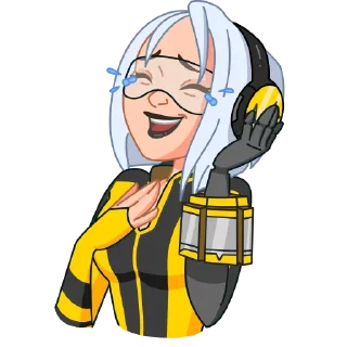 😂 emoji Mood: POCO Telegram sticker 11 of 12