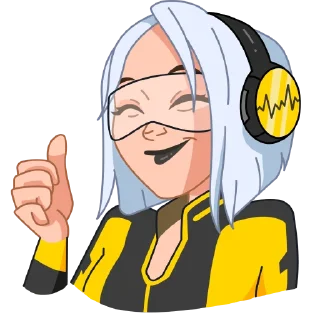 👍 emoji Mood: POCO Telegram sticker 9 of 12